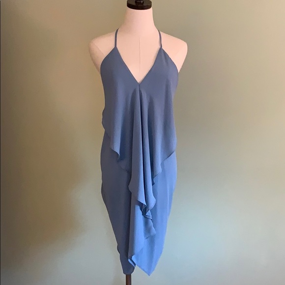 Olivaceous Light blue strappy summer dress - Picture 2 of 8